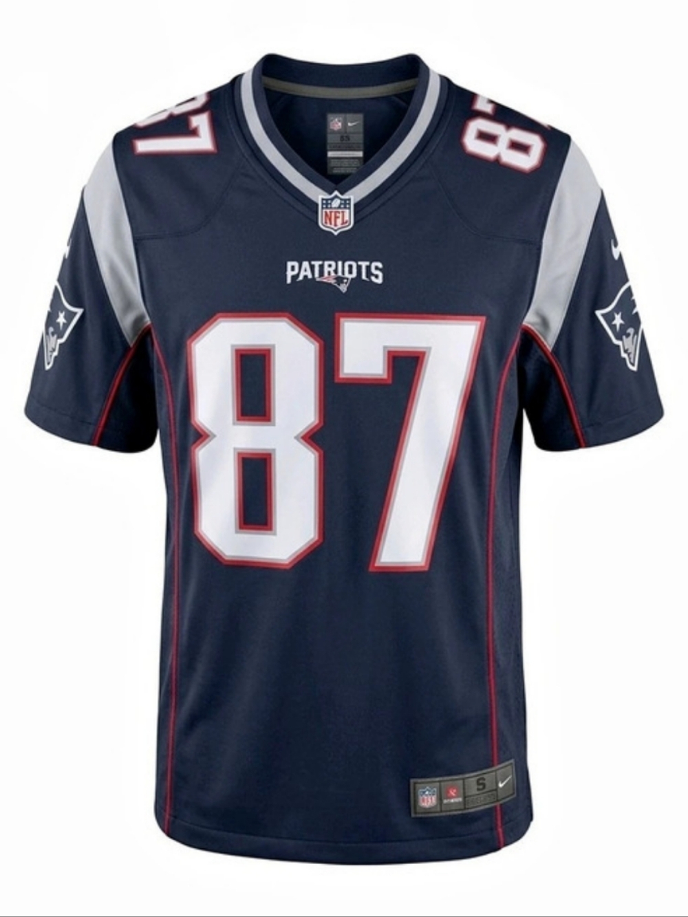 Nike Rob Gronkowski #87 Patriots jersey Small